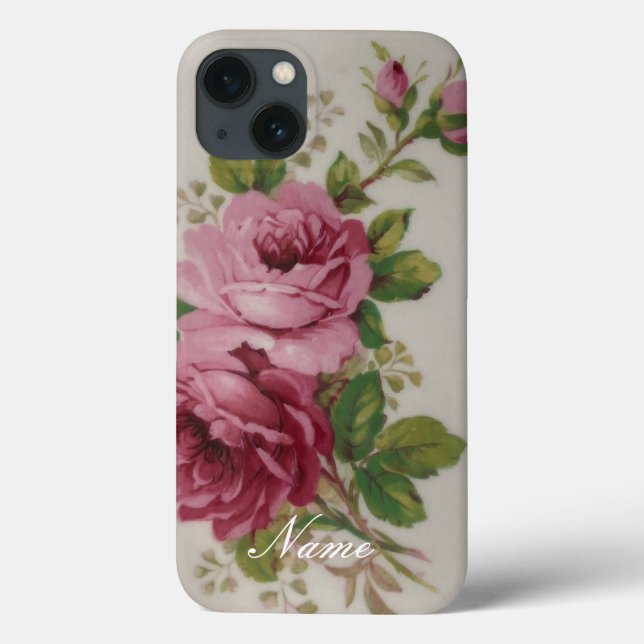 Rosa Elegance Case-Mate iPhone Hülle (Rückseite)