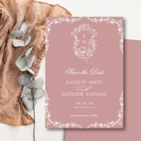 Rosa Elegante Vintage Blumenhochzeit