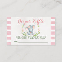 Rosa Elephant Babydusche Windelwaschmaschine Einla