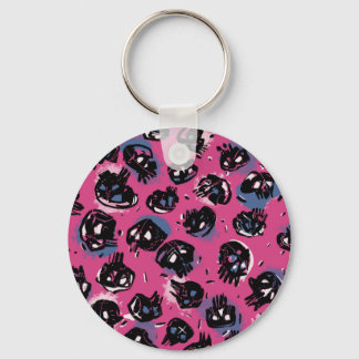 Rosa emo Skulptur Accessoires Schlüsselanhänger & 