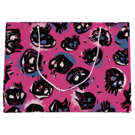 Rosa emo Skulpturen Kunsthandwerk & Party Geschenk Große Geschenktüte