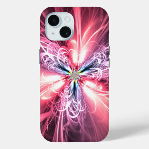 Rosa Energie Schmetterling Fraktal Kunst Case-Mate iPhone Hülle