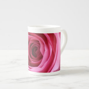 Rosa Entwurf 2 Prozellantasse