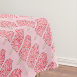 Rosa Erdbeere Zittertorte Ice Creme Popsicle Lolol Tischdecke