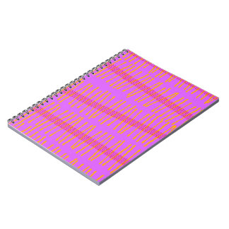 Rosa Erdnuss Notizblock