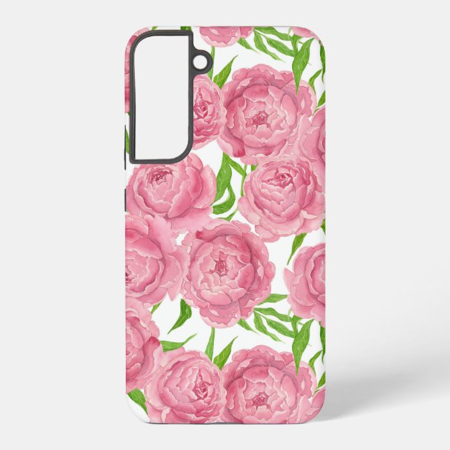 Rosa Erdnüsse Samsung Galaxy Hülle (Rückseite)