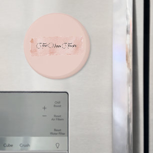 Rosa Erröten Denk An Glückliche Gedanken Magnet