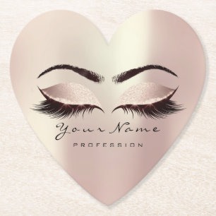 Rosa erröten untersetzer