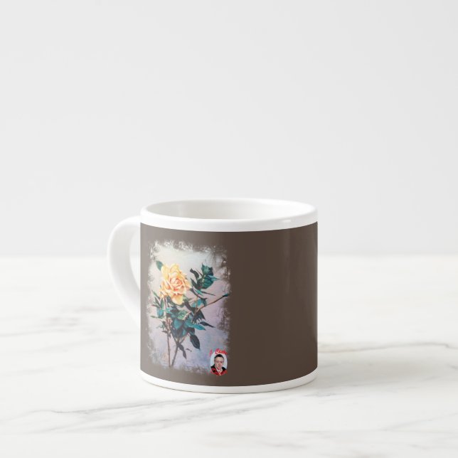 Rosa Espressotasse (Vorderseite Links)