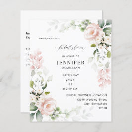 Rosa Eukalyptus-Brautparty