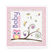 Rosa Eulen-Baby-Mädchen-Party Celestial Mond Stern