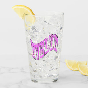 Rosa Evelyn-Logo, Glas