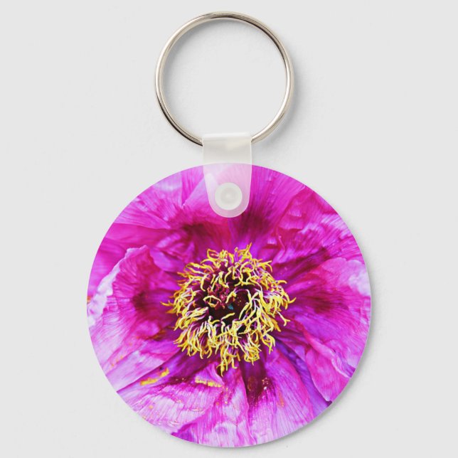 Rosa Explosion Schlüsselanhänger (Vorderseite)