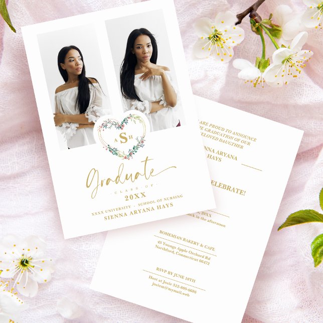 Rosa Extravagant Graduate Romantisches Blumenherz  (Von Creator hochgeladen)