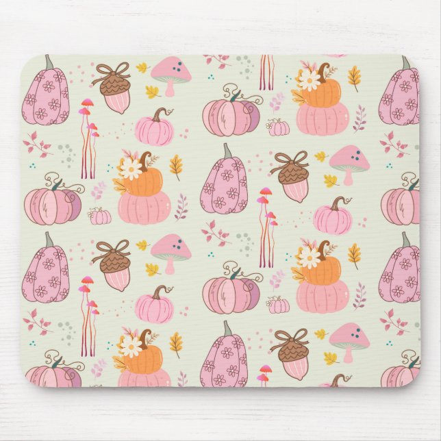 Rosa Fall Mousepad (Vorne)