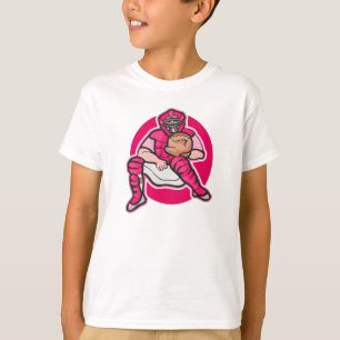 Rosa Fänger T-Shirt