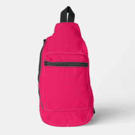 Rosa Farbe Crossbody Bag