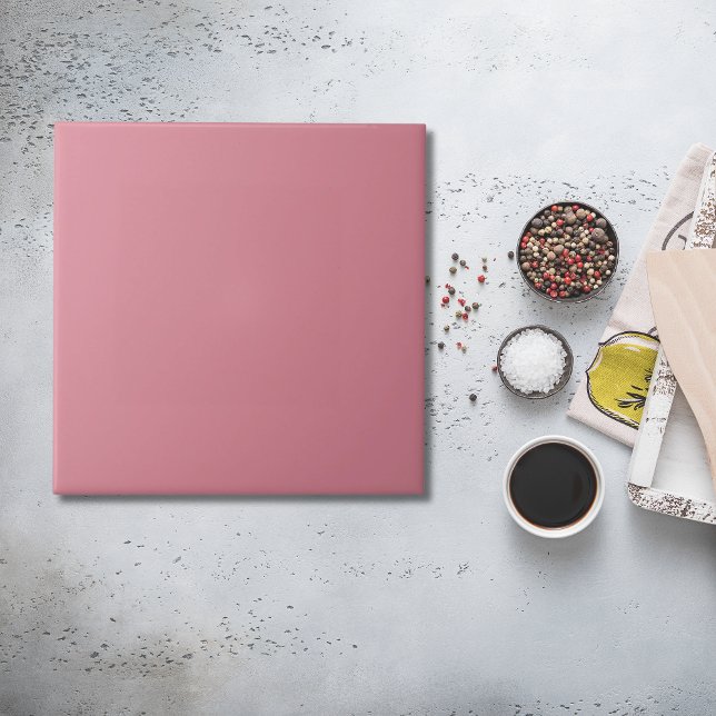 Rosa Farbe Fliese (Simple plain Pink Color Tile
)