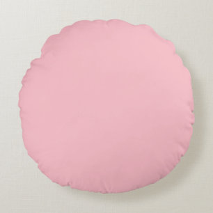 Rosa Farbe Rundes Kissen