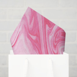 Rosa Farbstrudel Kunst Moderne Bunte Spaß Seidenpapier