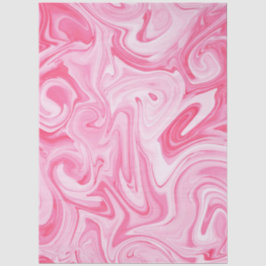 Rosa Farbstrudel Kunst Moderne Bunte Spaß Seidenpapier