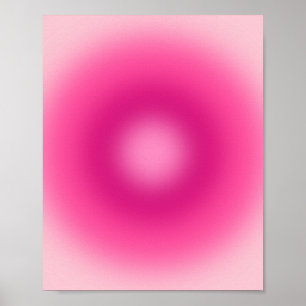 Rosa Farbverlauf Poster