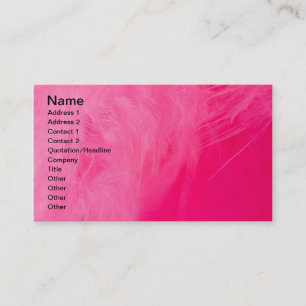 Rosa Feder Visitenkarte