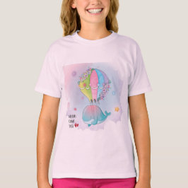 Rosa Fische T-Shirt