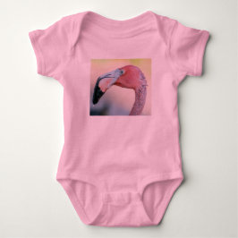 Rosa Flamingo-Baby-Spielanzug mit Ballettröckchen Baby Strampler