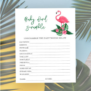 Rosa Flamingo - Baby-Wortelsalat