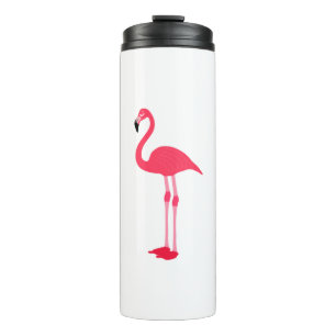 Rosa Flamingo Bird-64305 Thermosbecher