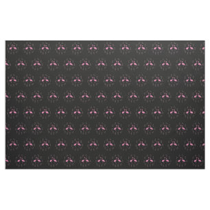 Rosa Flamingo Birds Stoff
