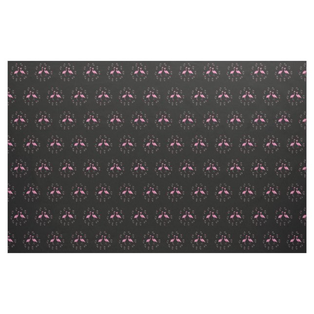 Rosa Flamingo Birds Stoff (Yard (91,4 cm))