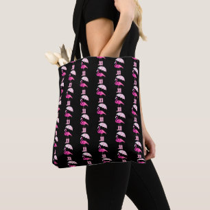 rosa Flamingo-Design - Benutzerdefinierte Multipri Tasche