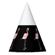 Rosa Flamingo-Geburtstags-Party-Hüte
