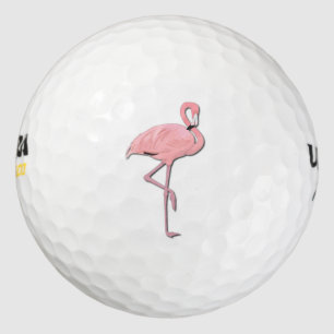 Rosa Flamingo-Golfbälle Golfball
