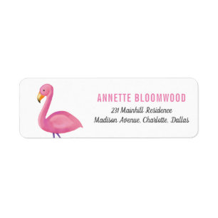 Rosa Flamingo-moderne Babyparty