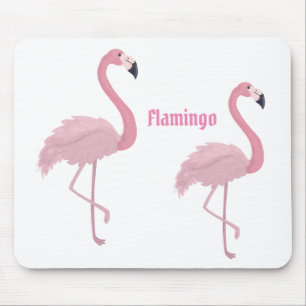 Rosa Flamingo Mousepad