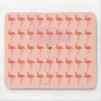 Rosa Flamingo Mousepad