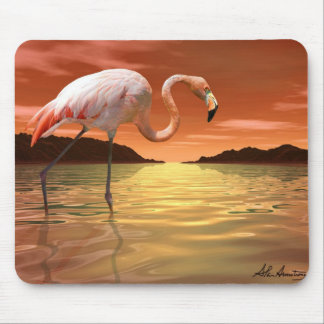 Rosa Flamingo Mousepad Floridas