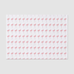 Rosa Flamingo-Muster-Seidenpapier Seidenpapier