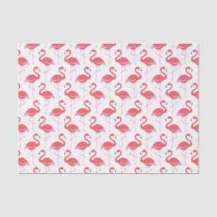 Rosa Flamingo-Musterpapier Seidenpapier