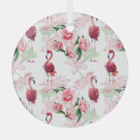 Rosa Flamingo: Nahtloses Muster Elegance