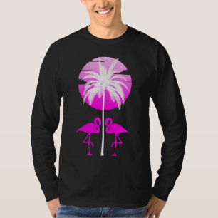 Rosa Flamingo Natur T-Shirt