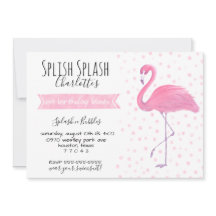 Rosa Flamingo Polk-einpunkt 1.