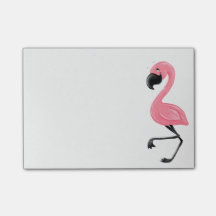 Rosa Flamingo-Post-it-Zettel-Auflage