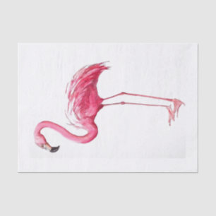 Rosa Flamingo Seidenpapier
