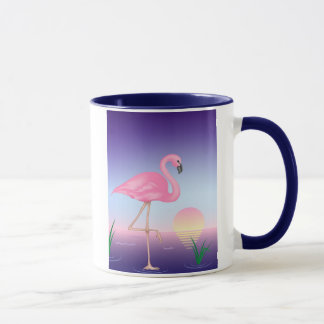Rosa Flamingo-Tasse Tasse