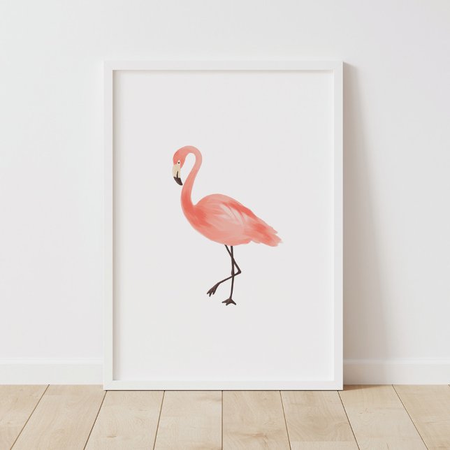 Rosa Flamingo tropisches Kinderzimmer Dekoration (Von Creator hochgeladen)