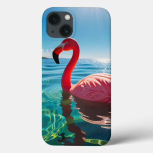 Rosa Flamingo unter dem Himmel Case-Mate iPhone Hülle